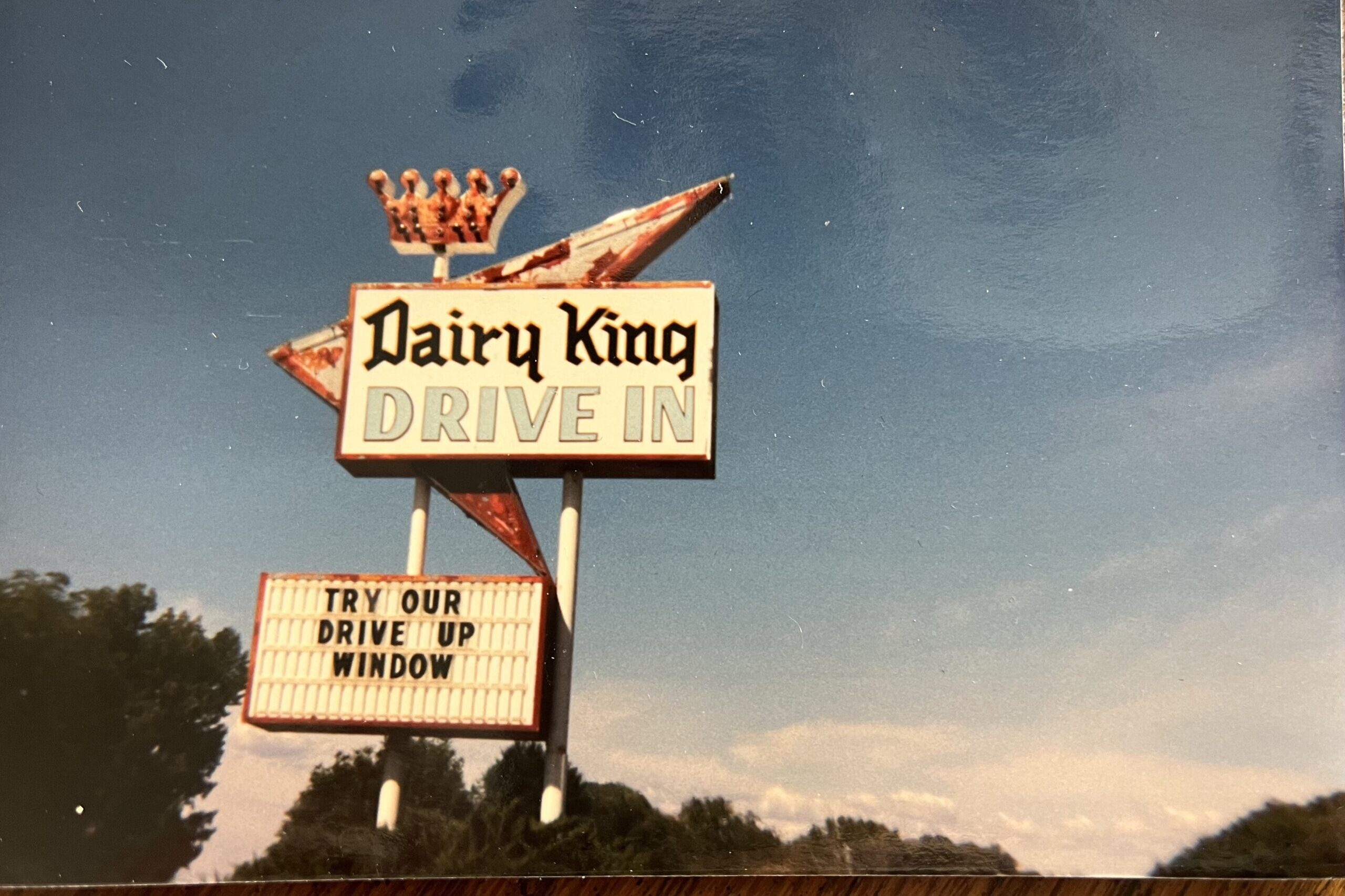 The old Dairy King sign.