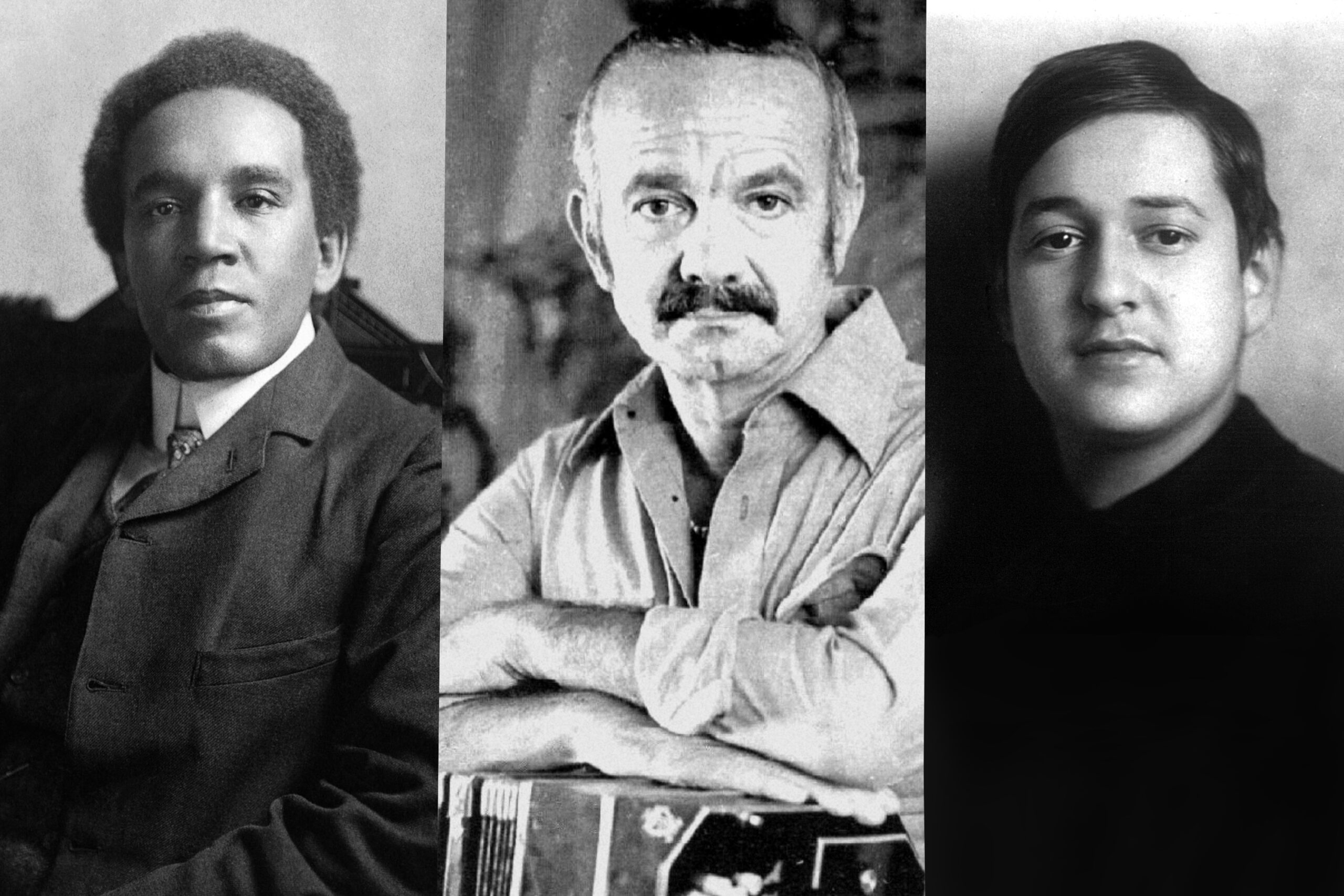 America is a melting pot of immigrants and heritage, and American music is no different. Samuel Coleridge-Taylor, Astor Piazzolla, and Erich Korngold all spent time in the United States.